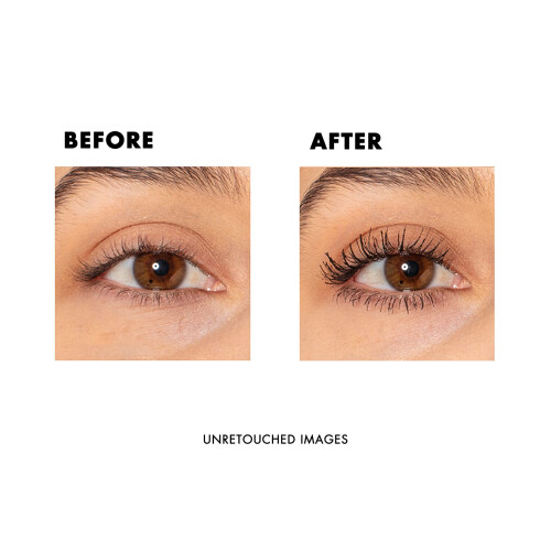 Milani Mascara Όγκος και Μήκος, Αντι-Βαρύτητας Μαύρη Απόχρωση με Καστορέλαιο - 2 Πακέτα 2