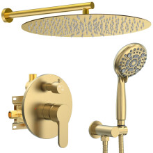 SR SUN RISE Full Body Shower System - 16 Inch Rainfall Shower Faucet S