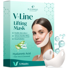 V-Line Mask 5 PcS- chin Strap for Double chin for Women & Men - Double