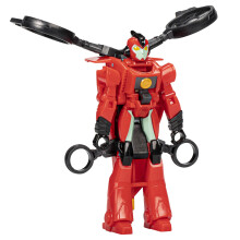 Transformers Toys EarthSpark 1-Step Flip Changer Terran Twitch, 4-Inch Action Figure