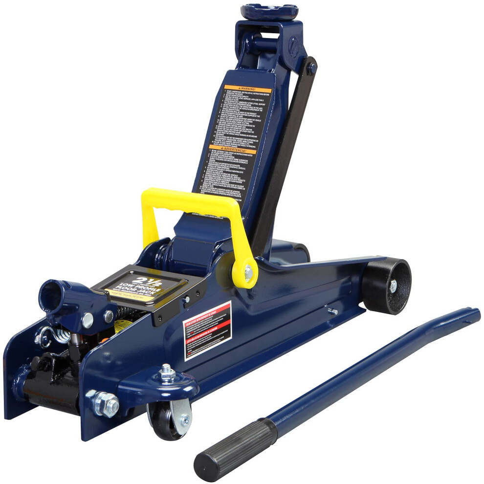 BIG RED 2.5 Ton (5 000 lb) Low Profile Hydraulic Trolly Jack Blue AT