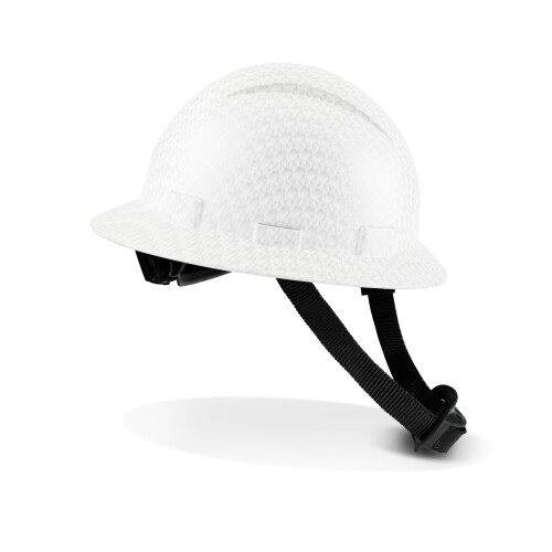 ProtectX Κράνη Οικοδομής Full Brim Ασφαλείας 6 Σημείων Εγκεκριμένα από OSHA Λευκό 1