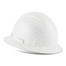 ProtectX Capacetes de Segurança Brim Completo Não Ventilados Aprovados OSHA 6 Pontos Branco