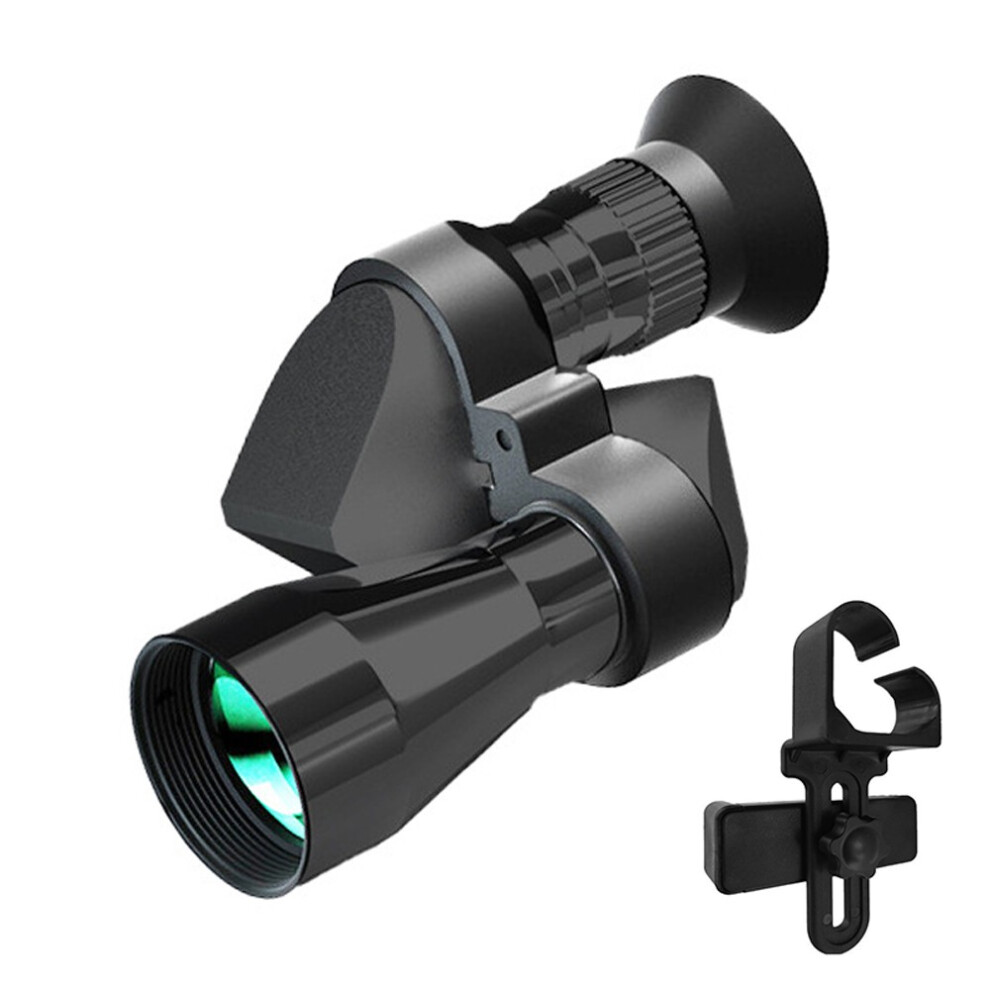 Compact Monocular Telescopes Portable Handheld Monocular Bak4 Prism And Fmc -Coated Lens With Cellphone Clip Green 6942424338526