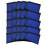 Poolzilla 25 Pacotes de Envolvimentos de Molas para Piscina, Mangas de Capa Azul com Fecho de Velcro 5