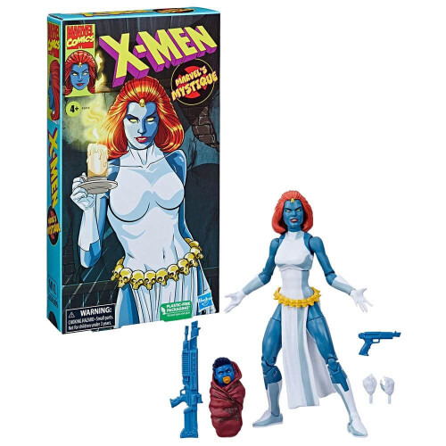 Marvel Marvel Legends X-Men Animated Series VHS Κουτί Mystique Φιγούρα Δράσης