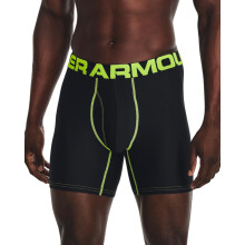 Under Armour herr Tech 6-tums Boxerjock 2-Pack, (007) Svart / Svart, 4X-Large