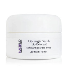 NassifMD Vanilla Lip Sugar Scrub Lip Scrub Moisturizer and Exfoliator Vanilla Lip Scrub Exfoliating Lip Scrub med Jojobaolie 0,50 oz