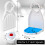 2 PCS Launche Liquide dtergent Coupe de coupe 5