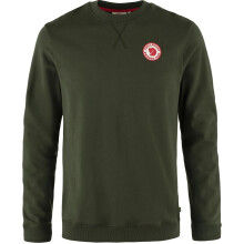 Fjllrven 1960 Logo Badge Sweater Deep Forest LG