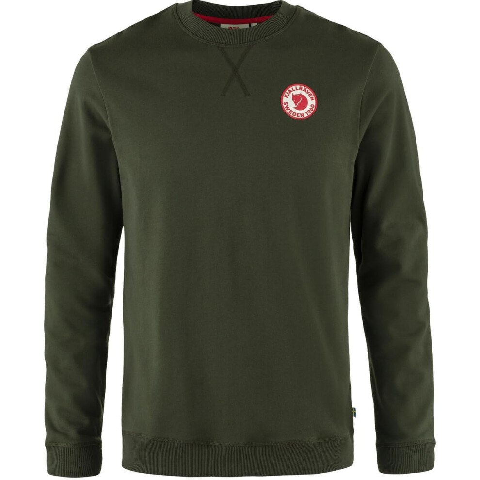 Fjällräven Fjllrven 1960 Logo Badge Sweater Deep Forest Lg
