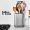 OXO OXO Good Grips Ρυθμιζόμενος Ανοξείδωτος Οργανωτής, Μικρός Κάτοχος Σκευών 5