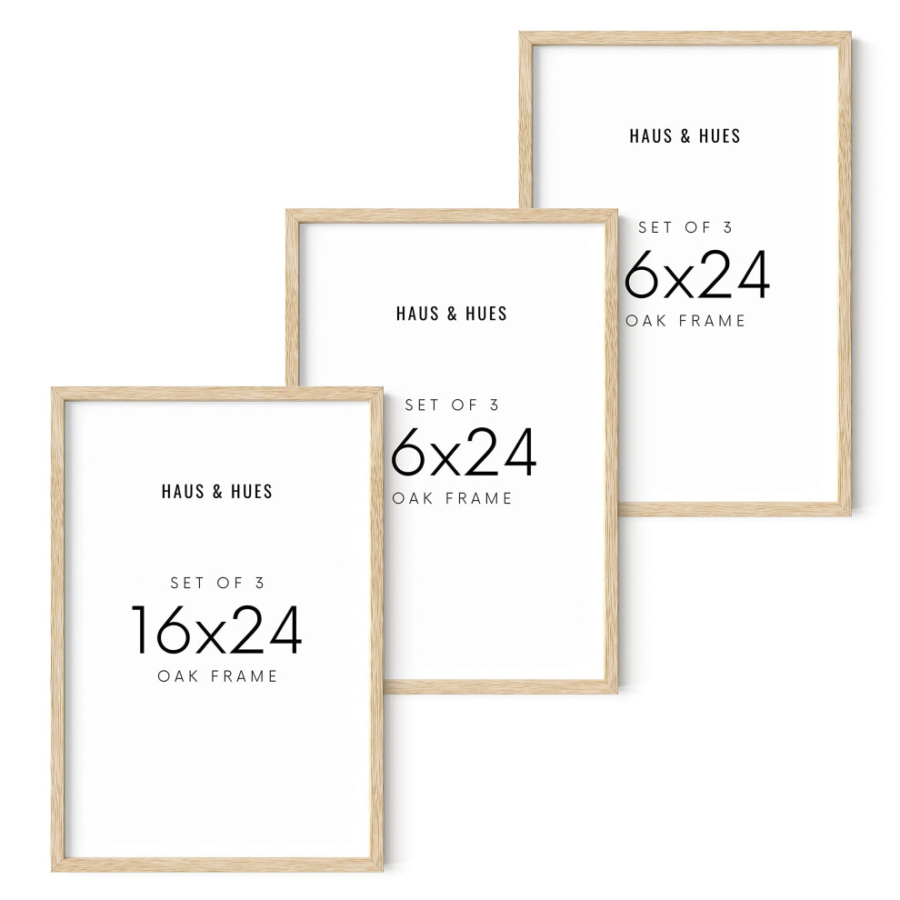 Cadres photo HAUS AND HUES 16x24 Lot de 3 cadres 16x24 Lot de 3 cadres photo 16x24 pour mur Cadres pour affiches 16x24 16 x 24 Fr