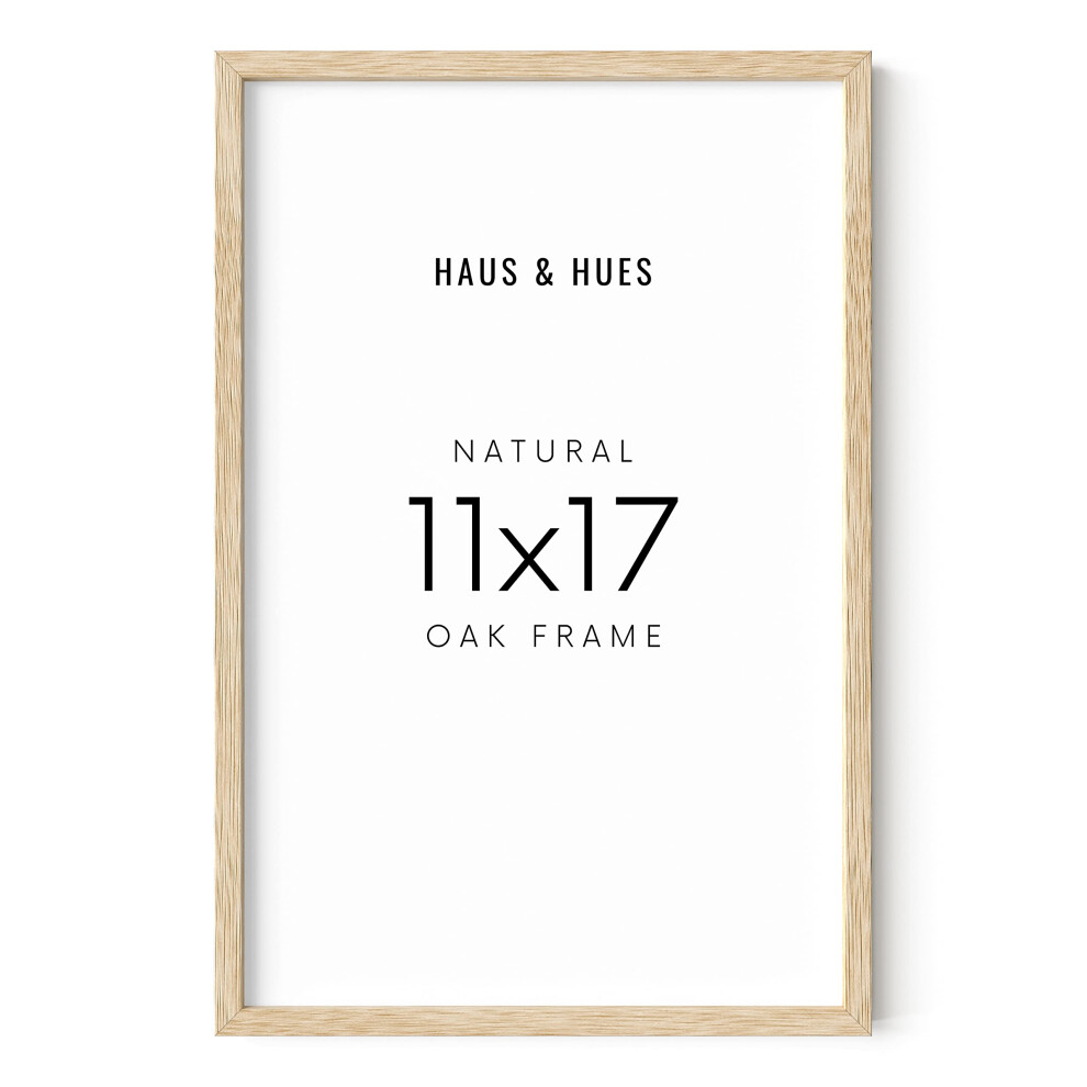 Cadre photo HAUS AND HUES 11x17 Cadre 11 X 17 Cadres photo en bois Cadre pour affiche 11x17 Cadres photo en bois Cadre photo 17x11