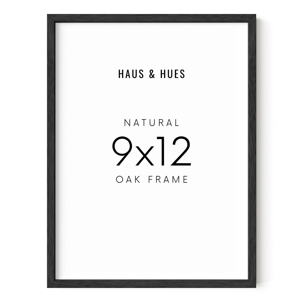 Cadre photo 9x12 HAUS AND HUES Cadre 9x12 Cadres photo noirs Cadre pour affiche noir Cadres en bois 9x12 Cadre photo 9 X 12 1