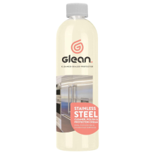 (500ml) Glean Stainless Steel Cleaner Cream Polish