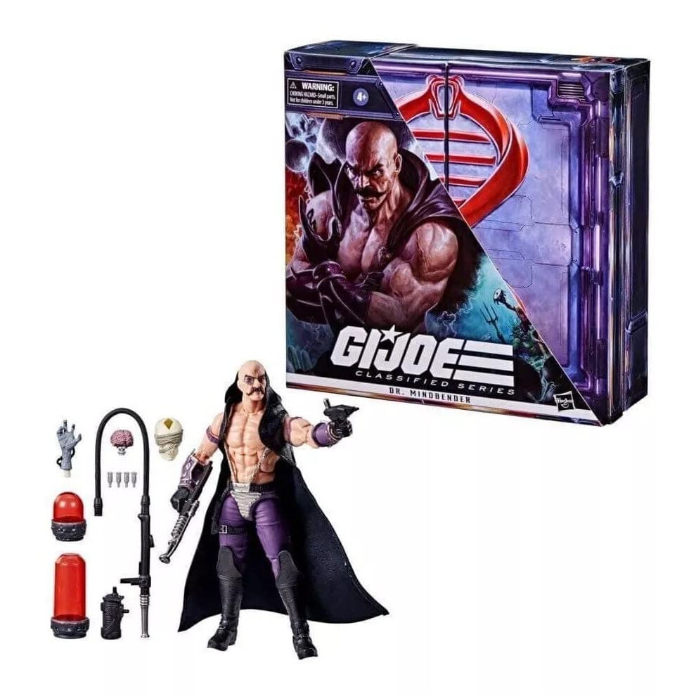 Figura Del Dr. Mindbender De La Serie Gi Joe Classified De Hasbro-image