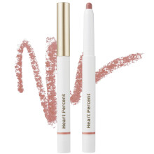 Heart Percent Dote On Mood Lip Pencil Langanhaltender cremiger Lippenstift Smooth Color Liner Einziehbarer Lippenstiftstift 0,8 g Nr. 13. Bare Lips