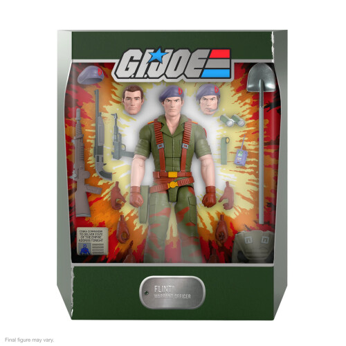 Super7 ULTIMATES! G.I. Joe Flint - 7" Φιγούρα Δράσης με Αξεσουάρ 1