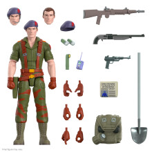 Super7 ultimates! G.I. Joe Flint - 7 """" G.I. Joe Action Figura com acess rios colecion veis cl ssicos de desenhos animados e brinquedos retr