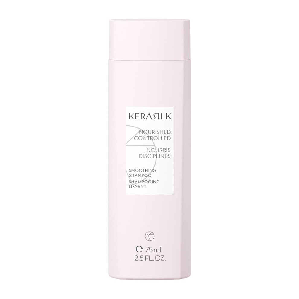 Kerasilk Smoothing Shampoo Intensively Nourishes Tames Frizz Smooths Strands For Coarse Frizzy Unruly Hair Improves M