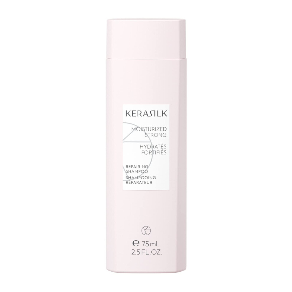 Kerasik Kerasilk Repairing Shampoo Deeply Nourishes Moisturizes Reduces Breakage Prevents Further Damage For Dry Stressed Da