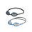 Nike Nike Swim Goggles 2-Pack Hydroblast Progressor New Nesspka4-401 Black/Clear 1
