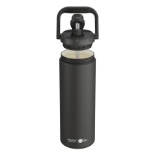 Asobu Puramic Canyon Insulated Water Jug 48oz Tall  Slim Design Full Handle with Silicone Comfort Grip Easy Clean  Stainless S