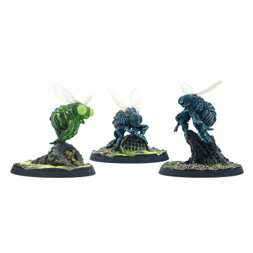 Modiphius Fallout Wasteland Warfare: Créatures Bloatflies - 3 Figurines 32mm Non Peintes 1