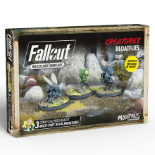 Modiphius Fallout Wasteland Warfare: Créatures Bloatflies - 3 Figurines 32mm Non Peintes