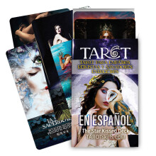 Tarot Skills Star Kissed Tarot Deck Carduri Tarot con MOMANDOS EN ELLOS INCLUYENDO Golden Dawn Astrolog? A Zod? Aco Y Planetas Palabras Clave Inv