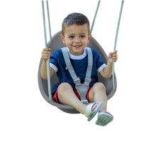 Altalena per bambini Swurfer Coconut - Altalena comoda per bambini da esterno con imbracatura di sicurezza regolabile a 3 punti, sistema di blocc