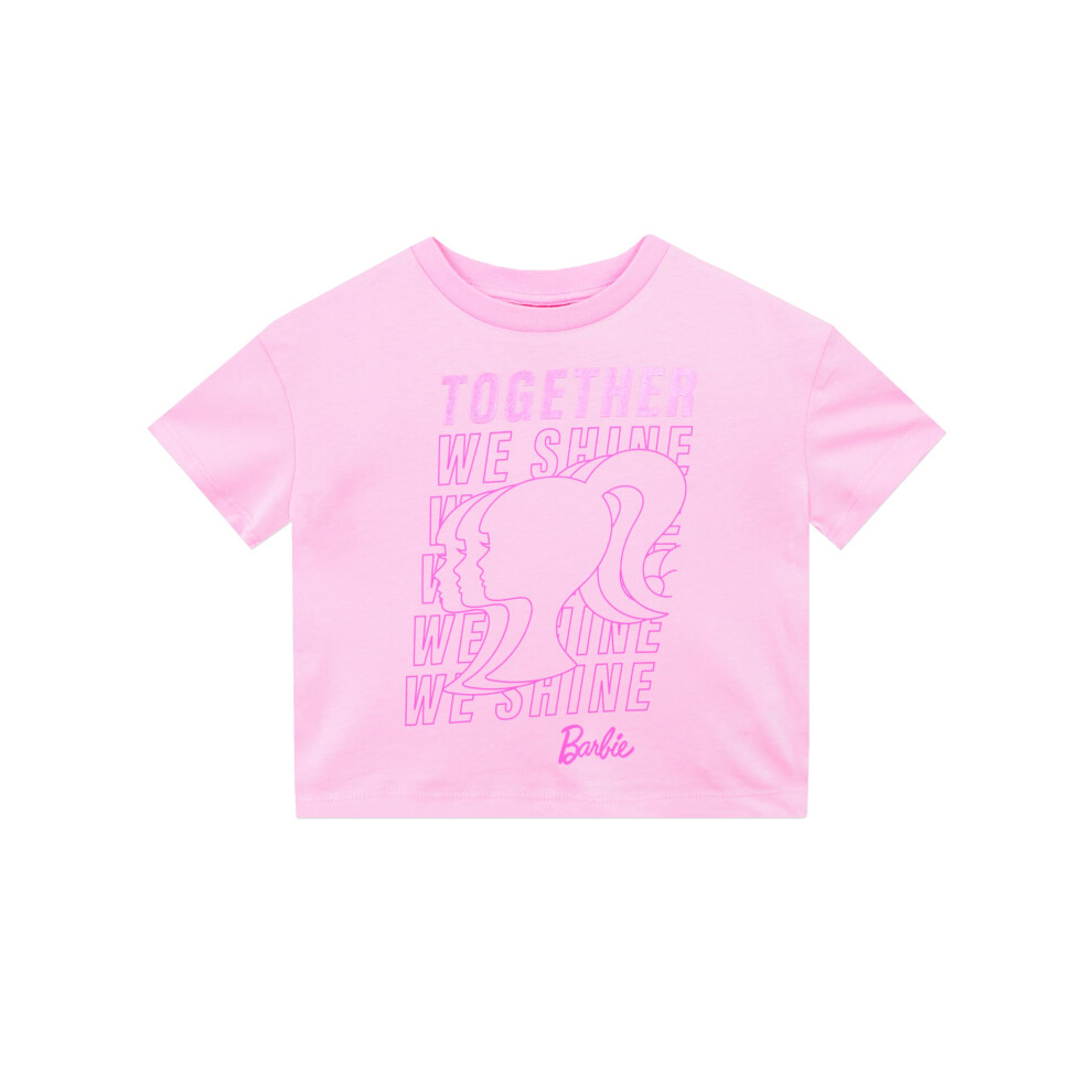 Barbie Tshirt Girls | Cotton Girls Summer Tops Girls Short Sleeve Shir