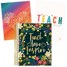 Bloom Daily Planners Odated Academic Year Teacher Planner & Calendar - 7 Period Lektionsplan Arrangrsbok med Frosted Cover (9 """" x 11 """") (utbyt
