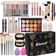 Makeup Kit Makeup Kit fr kvinnor Full Kit Makeup Set fr Teens Girls Eyeshadow Palette Foundation Concealer Makeup Powder Makeup Present Set fr