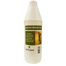Sauna Shield Έλαιο Ξύλου Σαούνας (1L) - Προστασία & Θρέψη Ξύλου Σαούνας