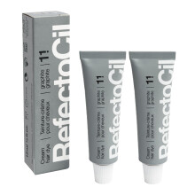 RefectoCil Creme-Haartnung 2er-Pack  Professionelle Haartnung fr langanhaltende Farbe  Graphit (#1.1)