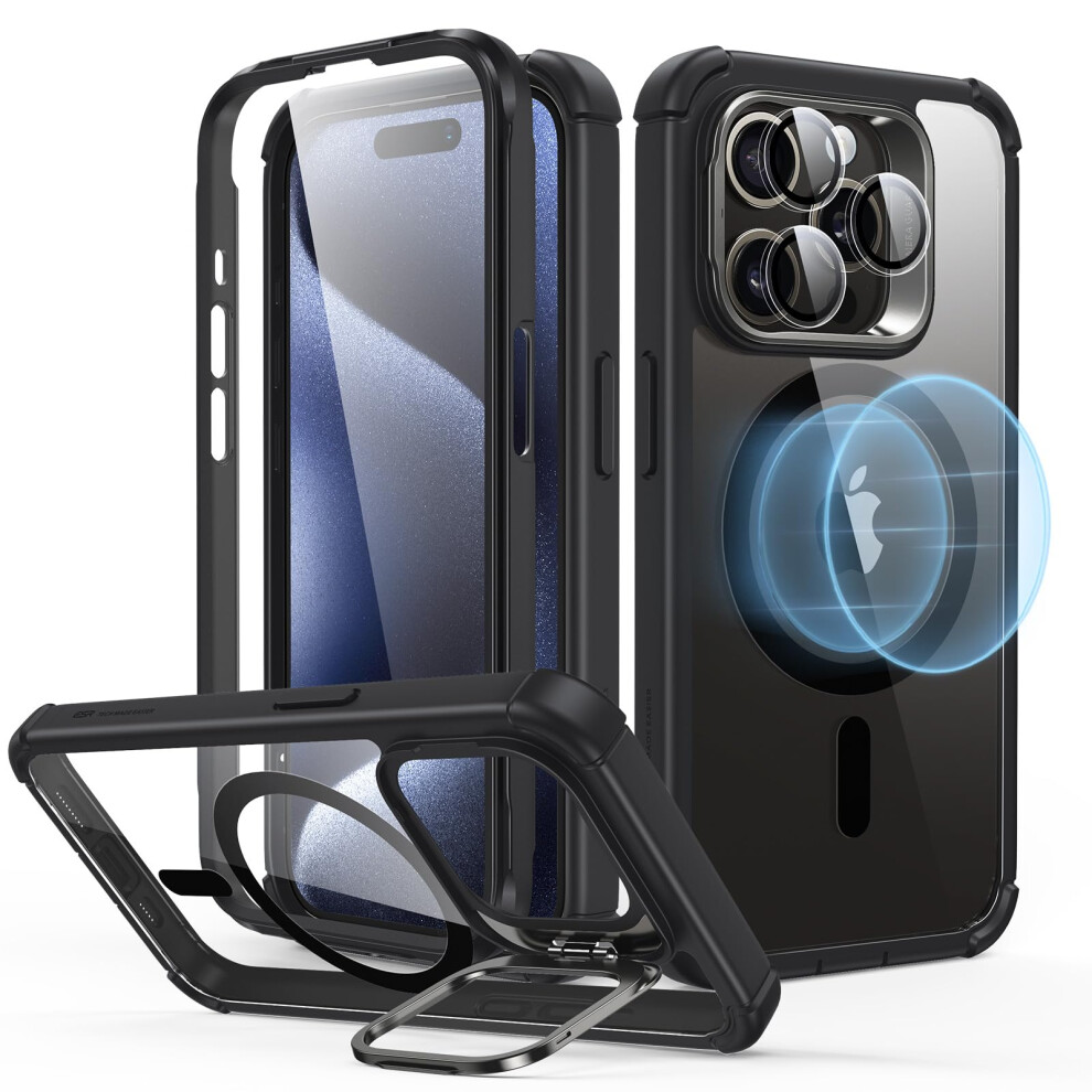 Coque ESR pour iPhone 15 Pro Coque MagSafe antichoc int   grale d   passant