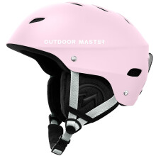 OutdoorMaster Kelvin Casco da sci - Casco da snowboard per uomo, donna e ragazzo Rosa opaco L