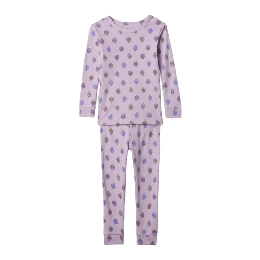 Gap Unisex Baby Long John Pajama Zestaw Orchid Platek 3 Lata-image