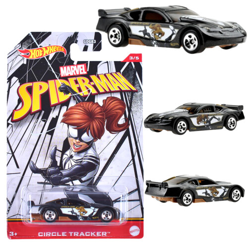 Hot Wheels Marvel Spider-Man (3/5 Spider-Girl Circle Tracker) 1