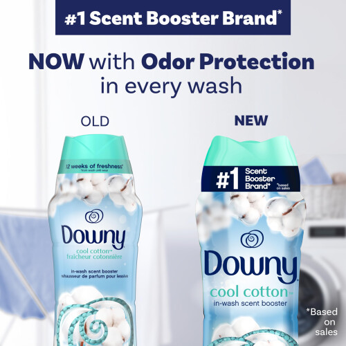 Perles de parfum pour lessive Downy Cool Cotton, 24 oz 2
