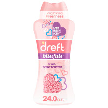 Dreft Blissfuls In-Wash W  scheduft-Booster-Perlen, Babyfrischer Duft, 24 oz