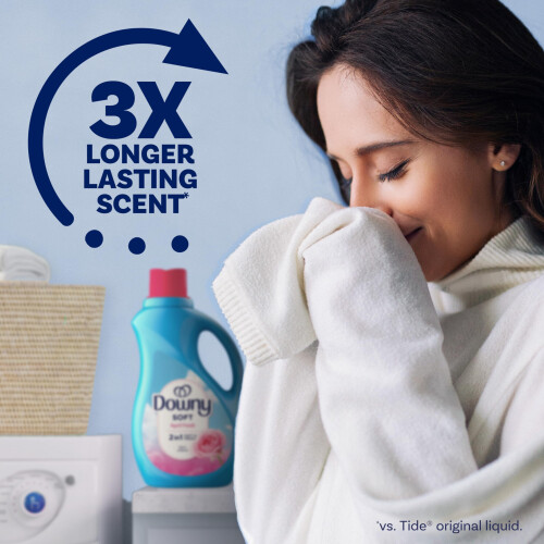 Downy Fabric Softener Liquid  April Fresh Scent  44 fl oz  60 Loads 2
