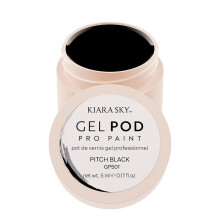 KIARA SKY Professional Nails Gel Art Pod 0,17 Fl Oz  Pechschwarz