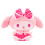 Hello Kitty Hello Kitty My Melody 12" Ροζ Μονοχρωματικό Λούτρινο 1