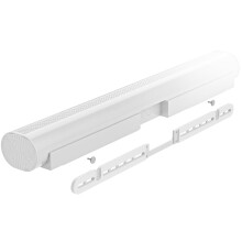 WALI Soundbar-Wandhalterung fr Sonos Arc Low-Profile-Soundbar-Halterung unter dem Fernseher mit Hardware-Kit, einfach zu installieren (SON003-W), We