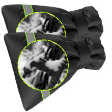Outdoor Faucet Cover for Winter Pro 7.1 W x 9.8 H 2 Pack Outdoor Water Faucet Cover Socks for Winter Freeze Protection Pipe Insulation Reusabl