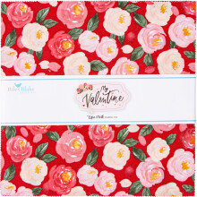 Echo Park Paper Co. My Valentine 10 """" Stacker 42 10-tums rutor Layer Cake Riley Blake 10-14150-42