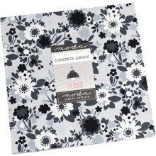 Betonnen Jungle Layer Cake 42 10-inch vierkanten Moda Fabrics 33720LC